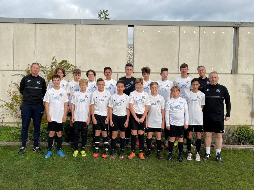 Infinity Property London Colebrook U14 White Team Sponsorship